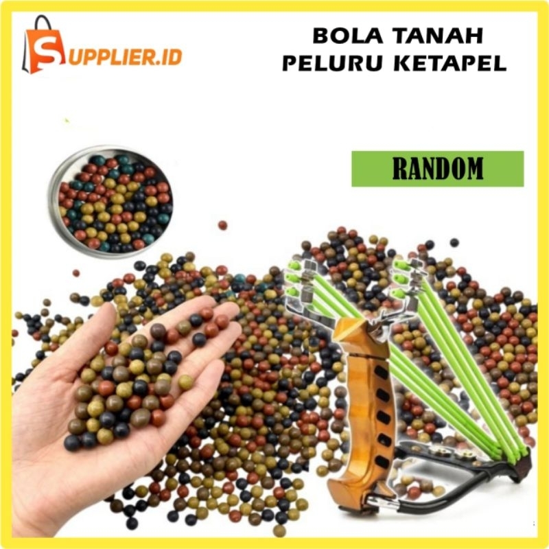 Peluru Pelor Ketapel Tanah Bola Tanah Untuk Ketapel Random