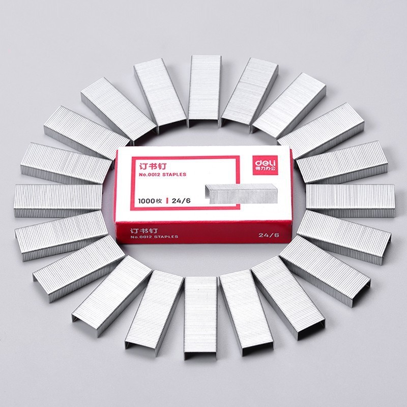 

Peniti Stapler Kapasitas Besar NO.12 24/6 Satu paket termasuk 1000PCS