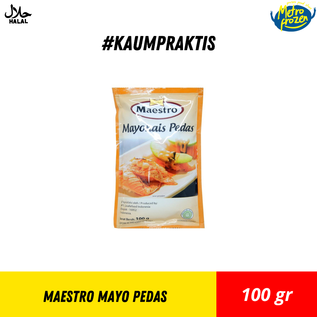 

MAESTRO Mayo Pedas 100gr