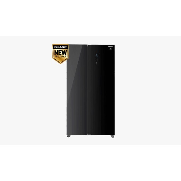 SHARP SJ-IS71PGA-BK Kulkas Side by Side 630 Liter / 600 Liter INVERTER 67 Watt (NEW) (KHUSUS BANDUNG