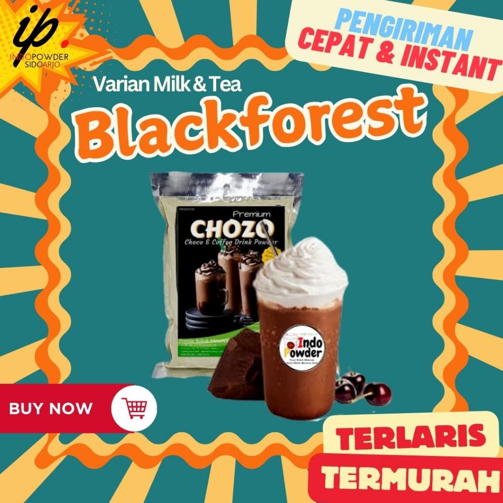 

Bubuk Minuman BLACKFOREST 1Kg - Bubuk BLACKFOREST 1Kg - BLACKFOREST Bubuk 1Kg / INDOPOWDER BOOSTER