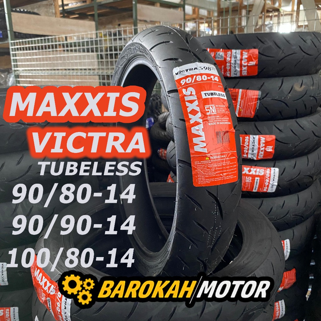 Ban Maxxis Victra Tubeless 90/80-14 100/80-14 110/80-14 80/90-14 90/90-14 100/90-14 Ban Matic Mio Va
