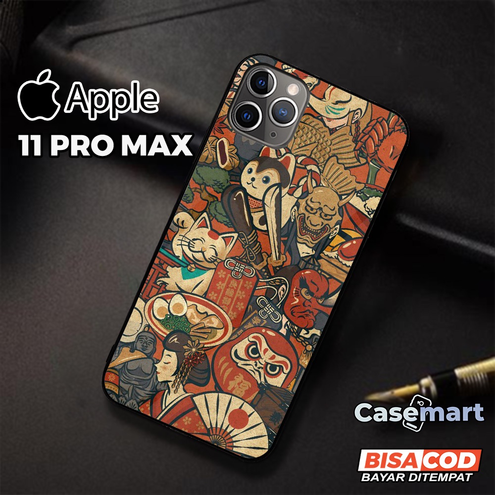 Case IPHONE 11 PRO MAX Casing IPHONE 11 PRO MAX [JPNA] Case Glossy Case Aesthetic Custom Case Anime 