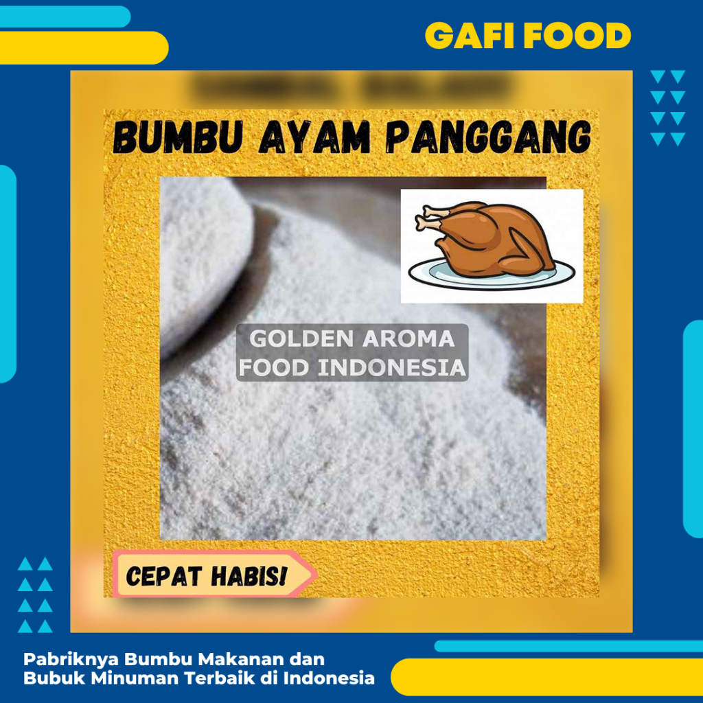 

BUMBU TABUR AYAM PANGGANG 1 KG FOOD GRADE 1Kg Bubuk Bumbu Cilor Papeda Mie Lidi Makaroni Basreng