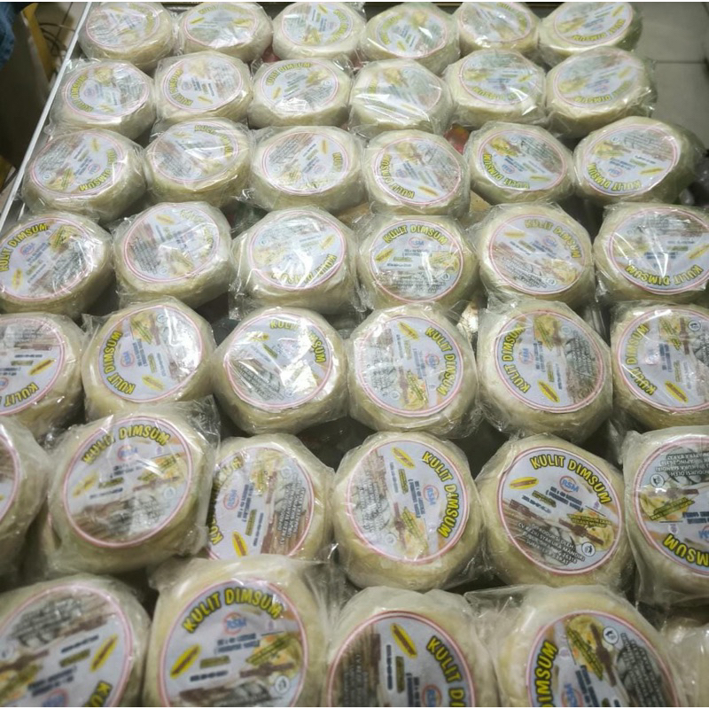 

Kulit Dimsum ukuran 10 cm Isi 40 lembar