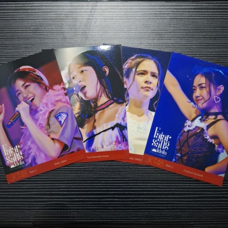 Photopack PP JKT48 Idol no Yoake InY / Fajar Sang Idola 2019 | Sisca Eve Ariel Sinka Diani Julie Aur