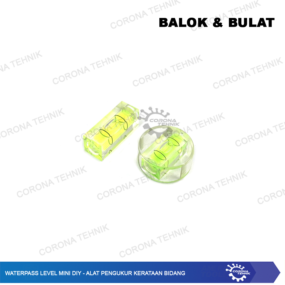 Alat Pengukur Kerataan Bidang - Waterpass Level Mini DIY