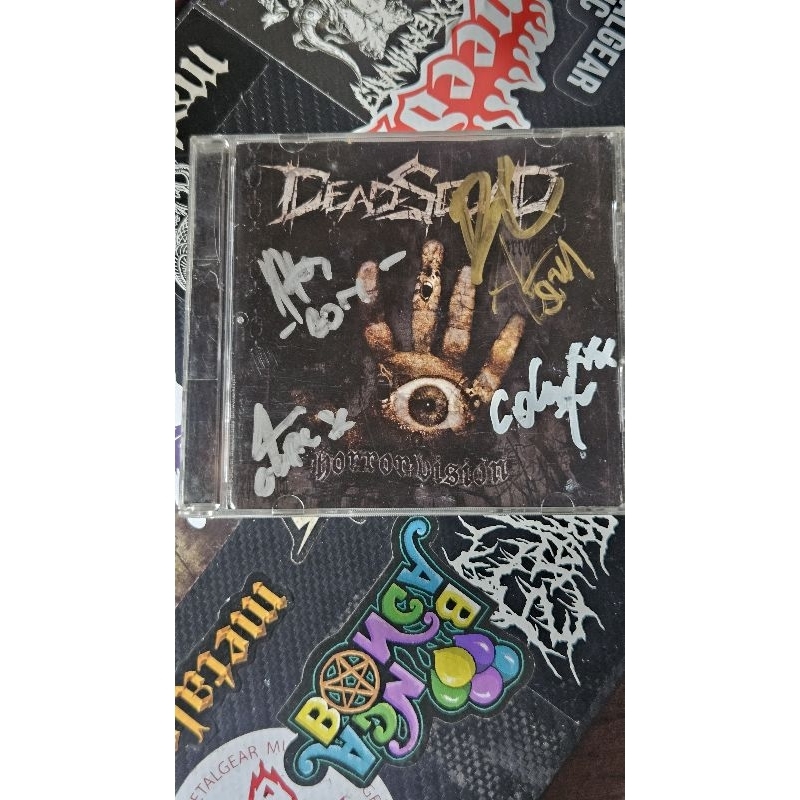 CD Deadsquad - Horror vision First press with sign personil