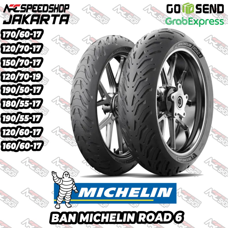 Ban Michelin ROAD 6 170/60-17 120/70-17 150/70-17 120/70-19 190/50-17 180/55-17 190/55-17 120/60-17 