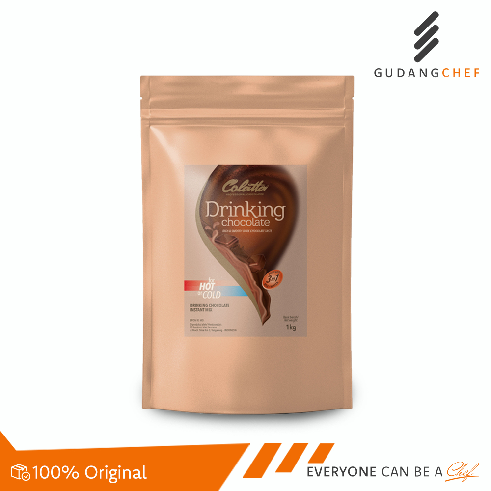 

Colatta Drinking Chocolate 1kg - Minuman Cokelat Premium untuk Rumah & Bisnis