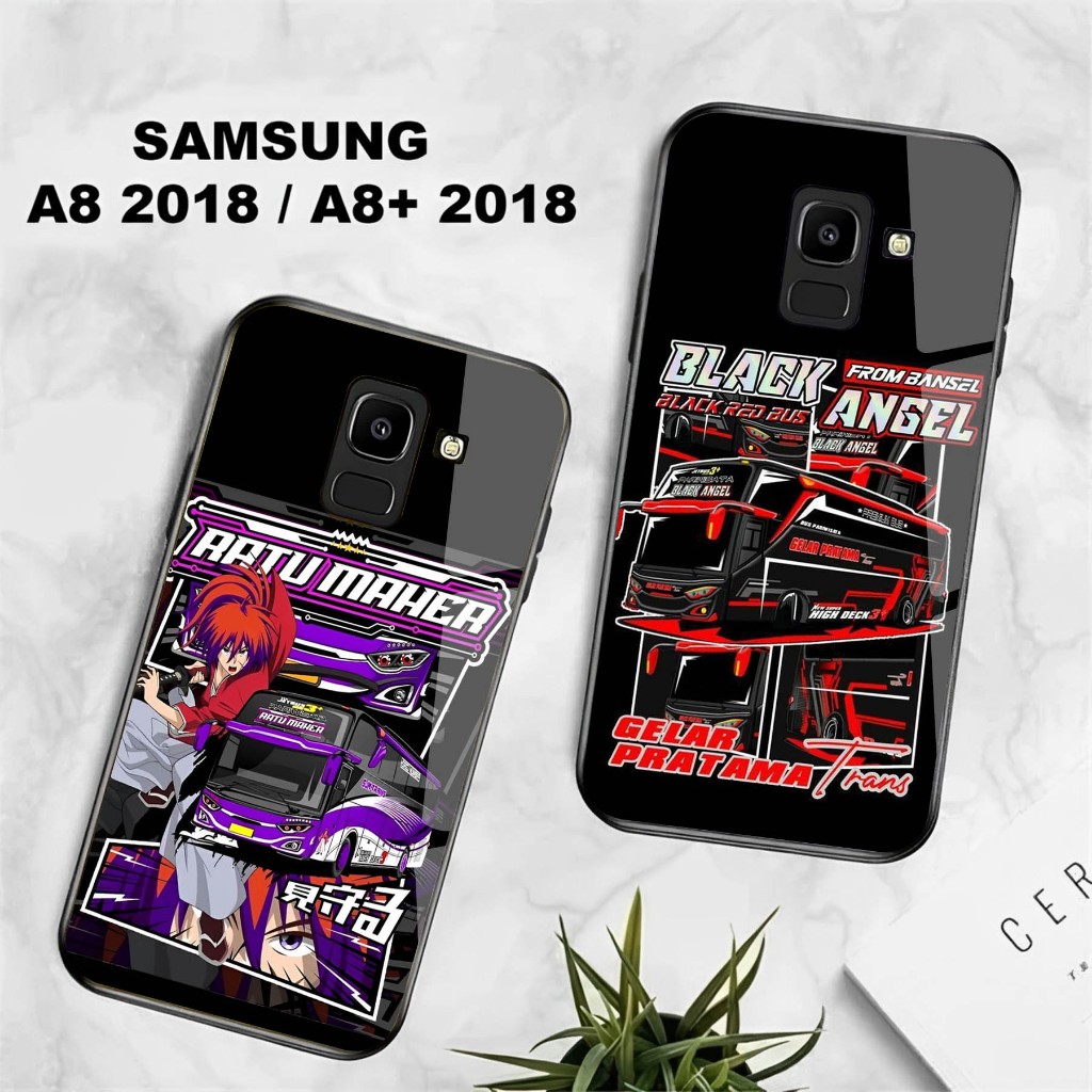 Softcase Kaca Kilau Samsung A8 2018 / A8+ 2018  Terbaru - Softcase Kilau Samsung A8 2018 / A8+ 2018 