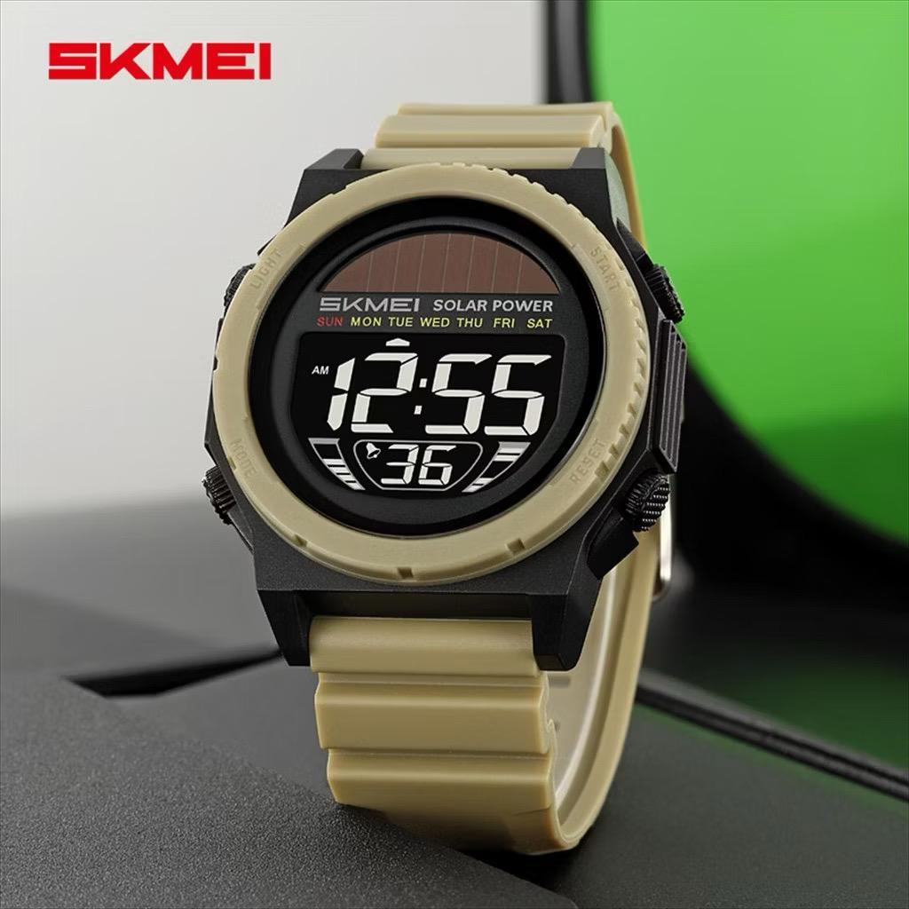 JAM TANGAN SKMEI 2358 ORIGINAL RUBBER STRAP SOLAR POWER/JAM TANGAN SKMEI 2358 ORIGINAL SOLAR POWER/T