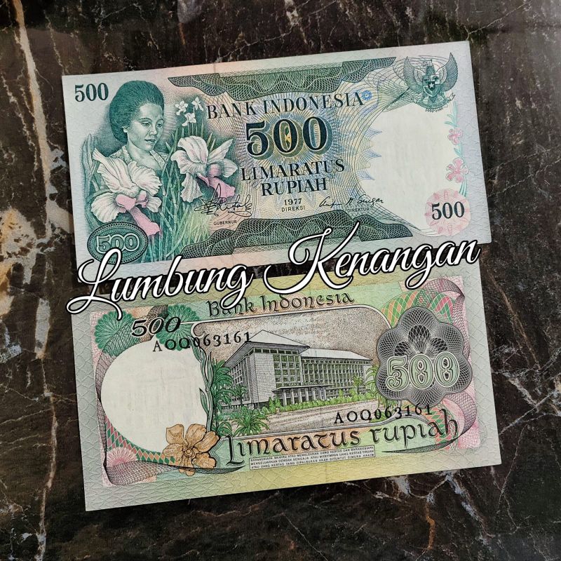 uang kuno 500 Rupiah Konde