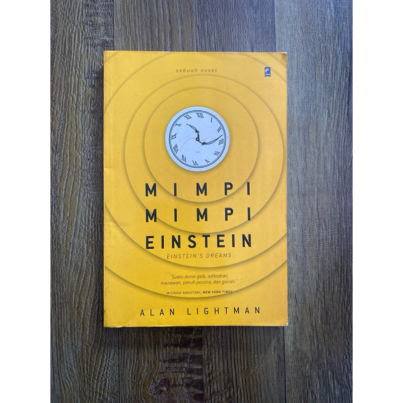 Mimpi-mimpi Einstein - Alan Lightman (Preloved)