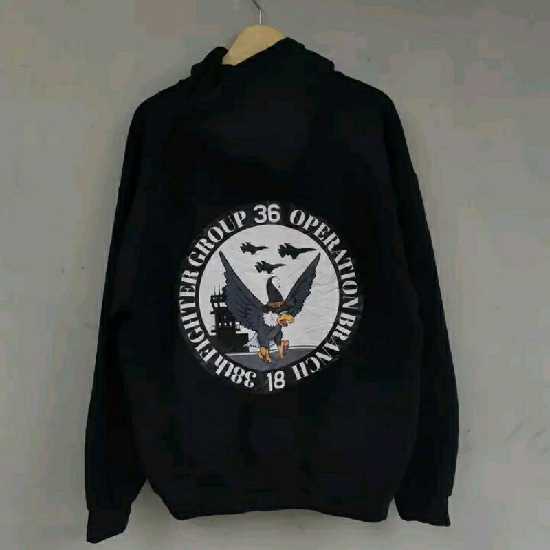 HOODIE GILDAN WARNA HITAM SIZE L SECOND