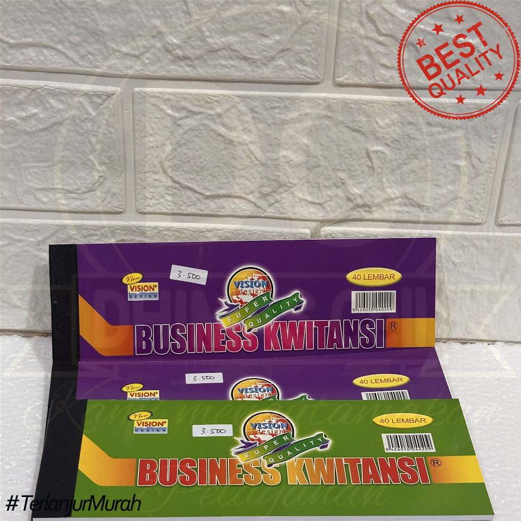 

Vision Buku Kwitansi Kuitansi Kecil