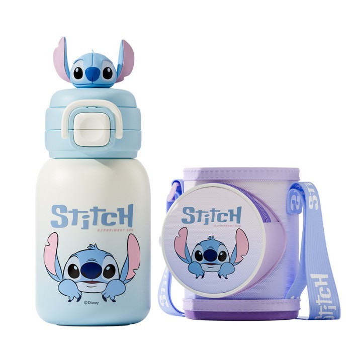 Botol Minum Termos Anak Stitch Disney Stainless 316 Original 580ML