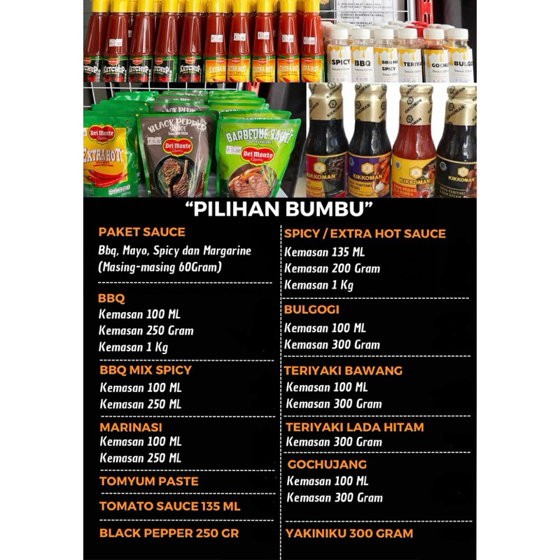 

ANEKA BUMBU GRILL & SHABU SUKI