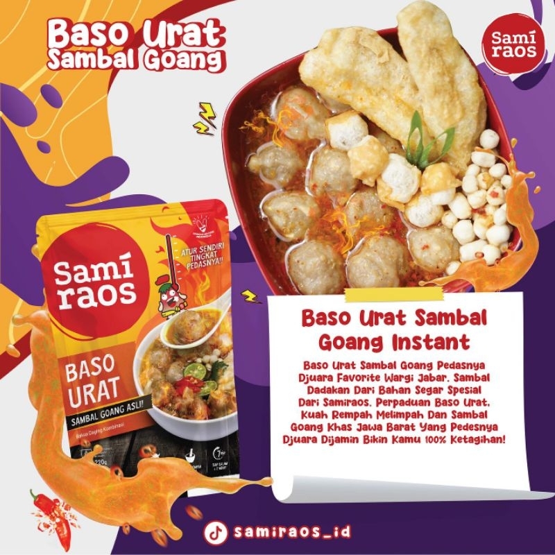 

SAMIRAOS BASO URAT SAMBAL GOANG