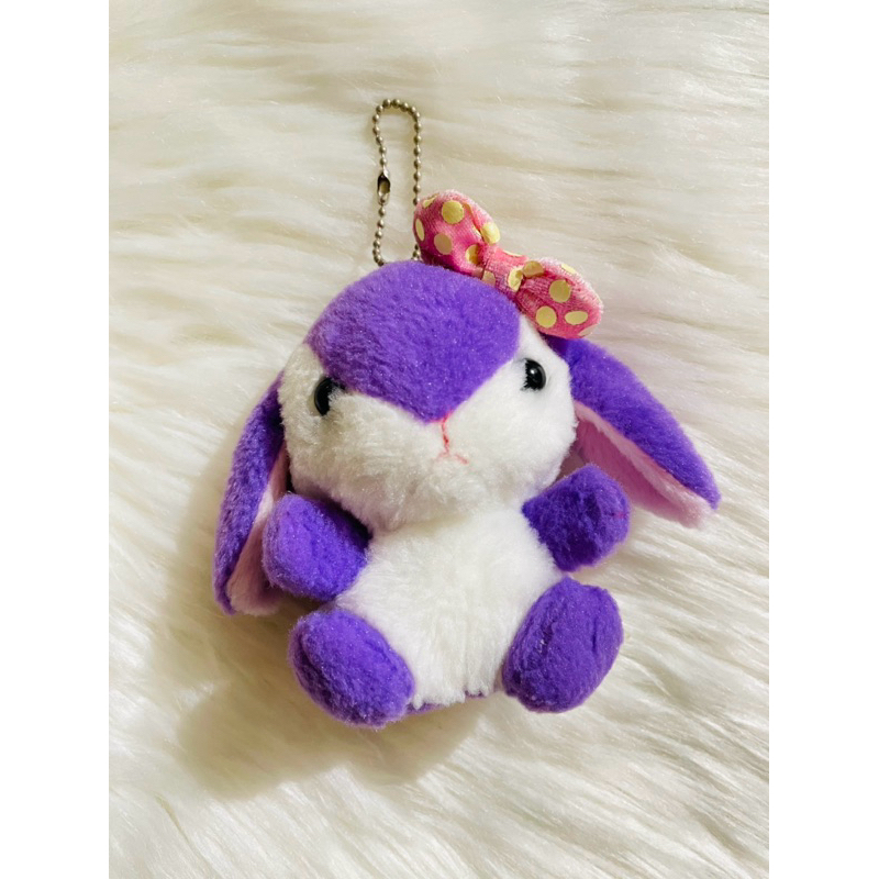 Gantungan kunci loopy Amuse Ori Ungu Lucu Boneka Loopy Amuse Ori