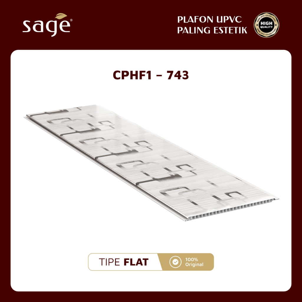 SAGE - Plafon UPVC CPHF1-743 Glossy