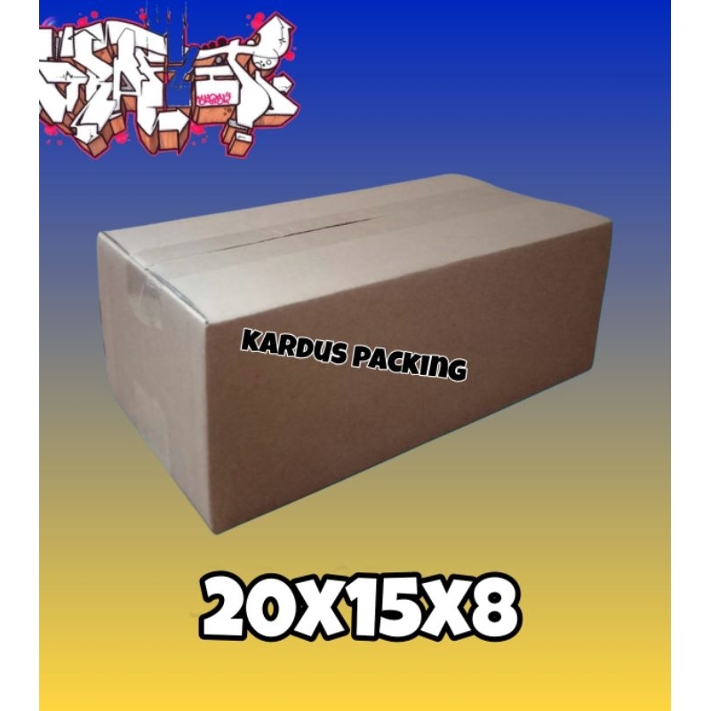 

kardus packing uk 25x15x8 kartonbox/kardus murah/kardus mini/kardus polos
