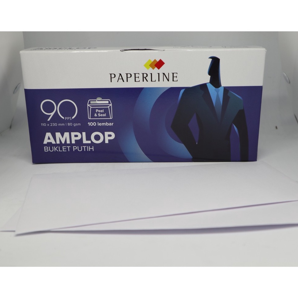 

khTerkini 5 Pak Amplop Paperline 9 Polos P49