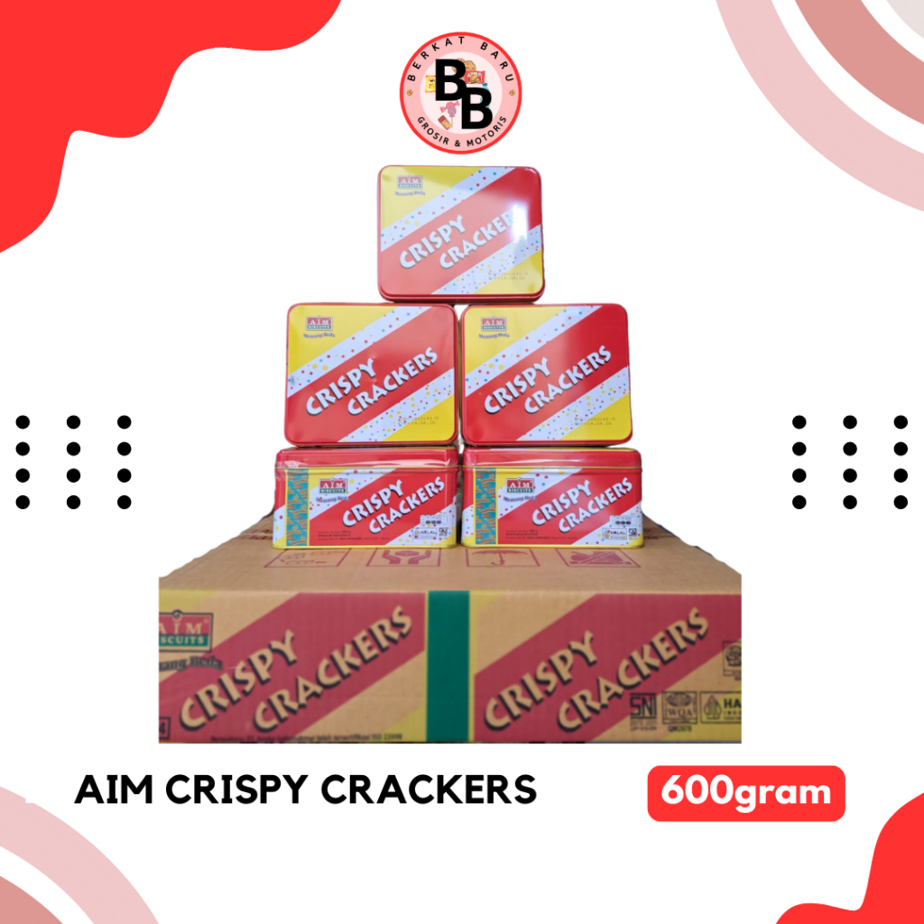 

[BB SNACK] AIM CRISPY CRACKERS 600gram