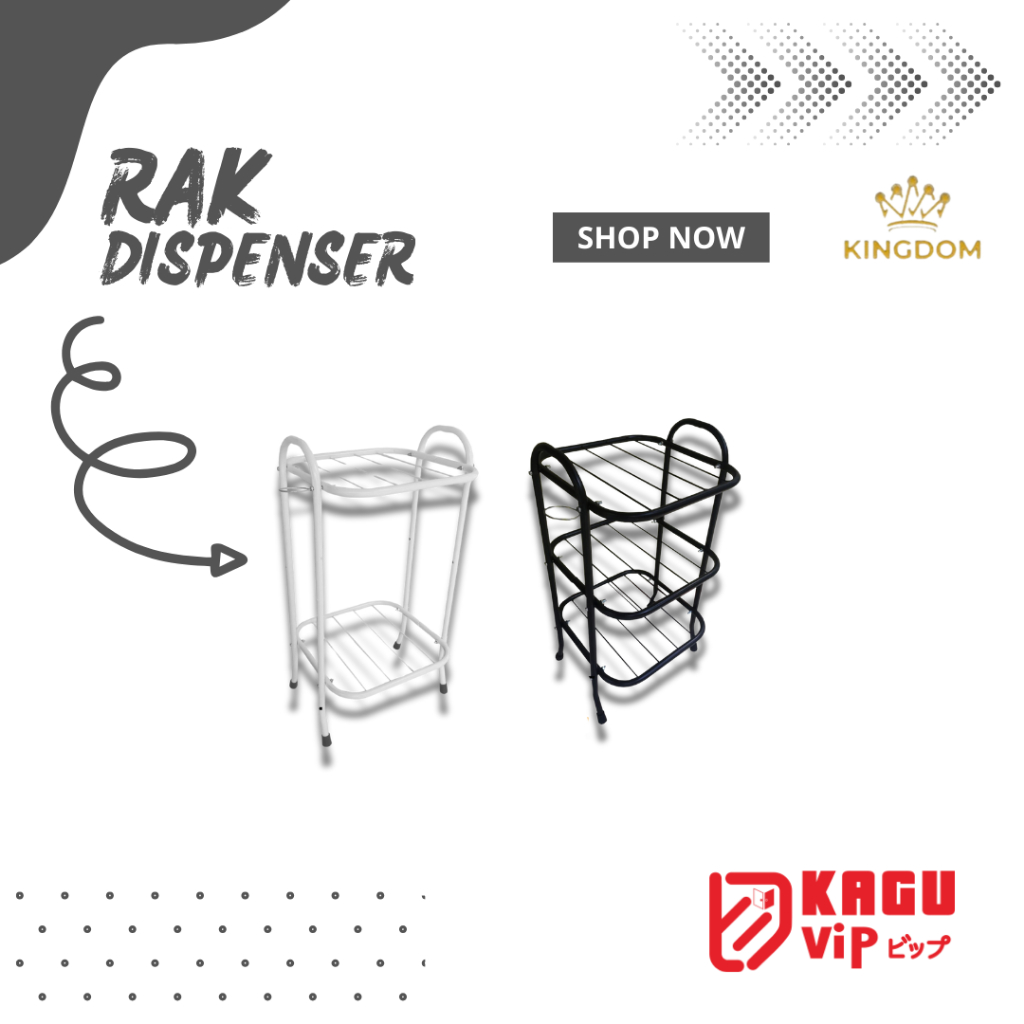 Rak Dispenser Besi Chrome Rak Dispenser Besi Cat Rak Dispenser Susun Meja Dispenser air Galon