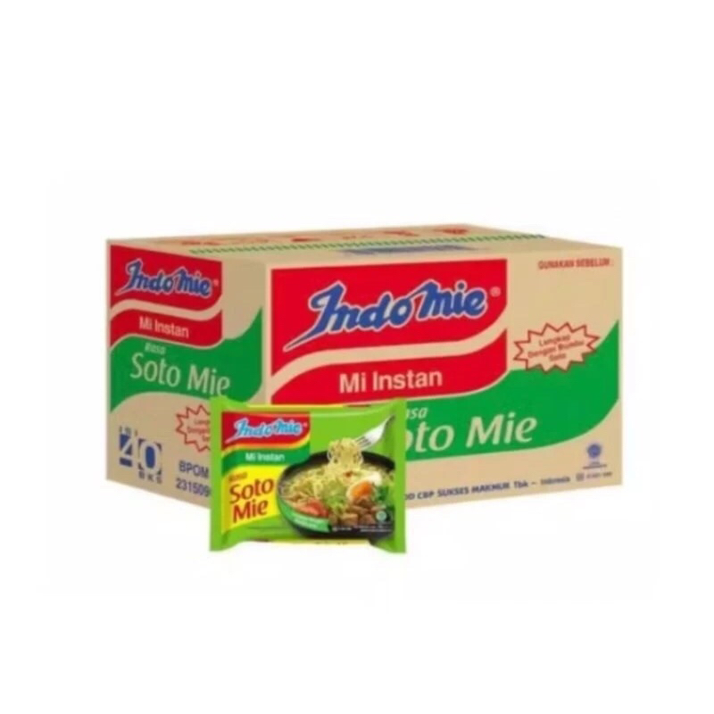 

INDOMIE SOTO 1 DUS 40pcs