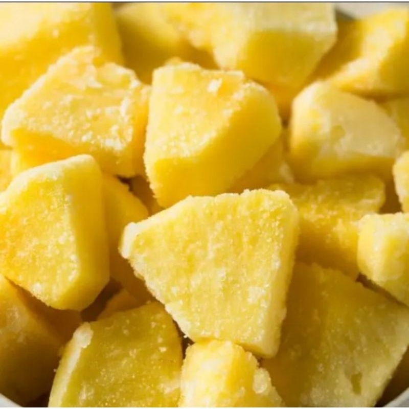 

Nanas Frozen Buah Nanas Beku 500 gram Pinapple frozen 500gr