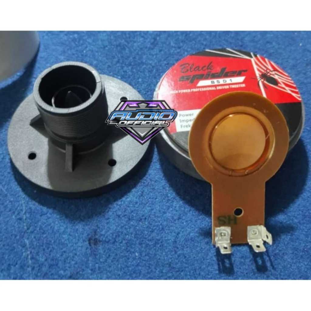 Tweeter Dome Black Spider D1 ORIGINAL / Twiter Blackspider Terbaik