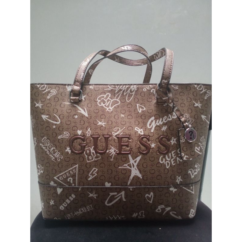 [PRELOVED] TAS WANITA GUESS SHOULDER BAG SLING BAG TOTE BAG