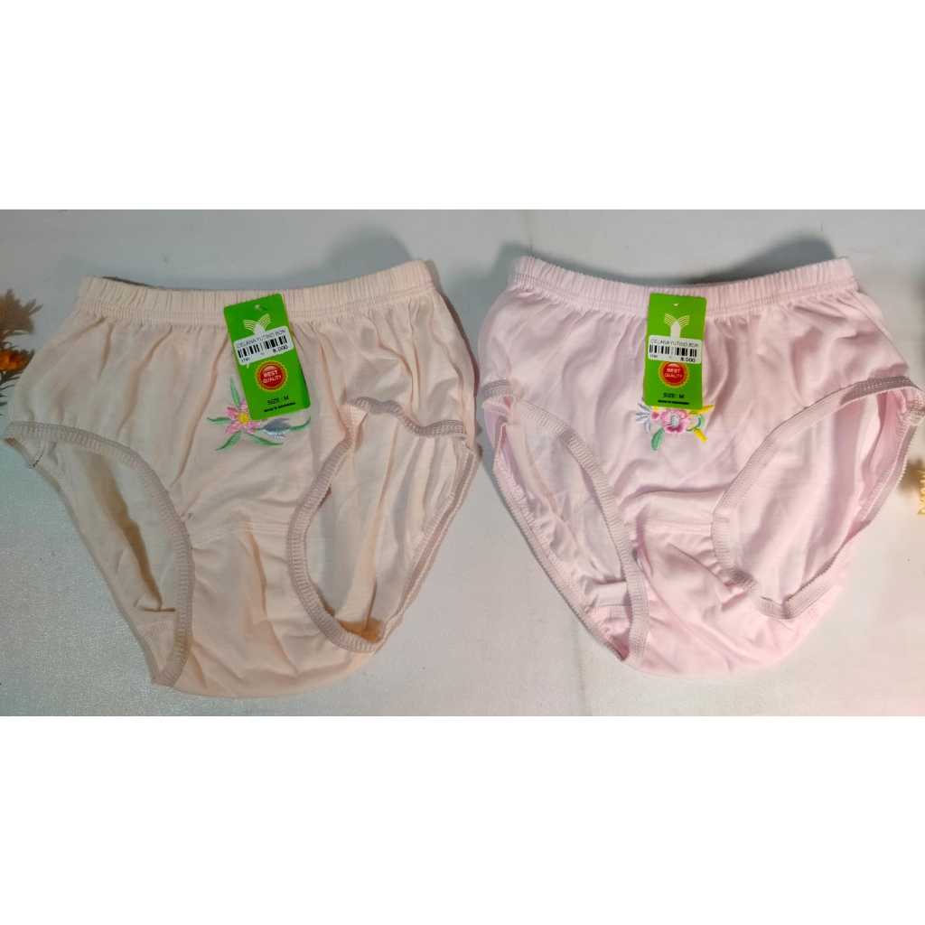 YUTIND BORDIR SABLON - Celana Dalam Wanita Yutind JUMBO Ukuran M, - 1741