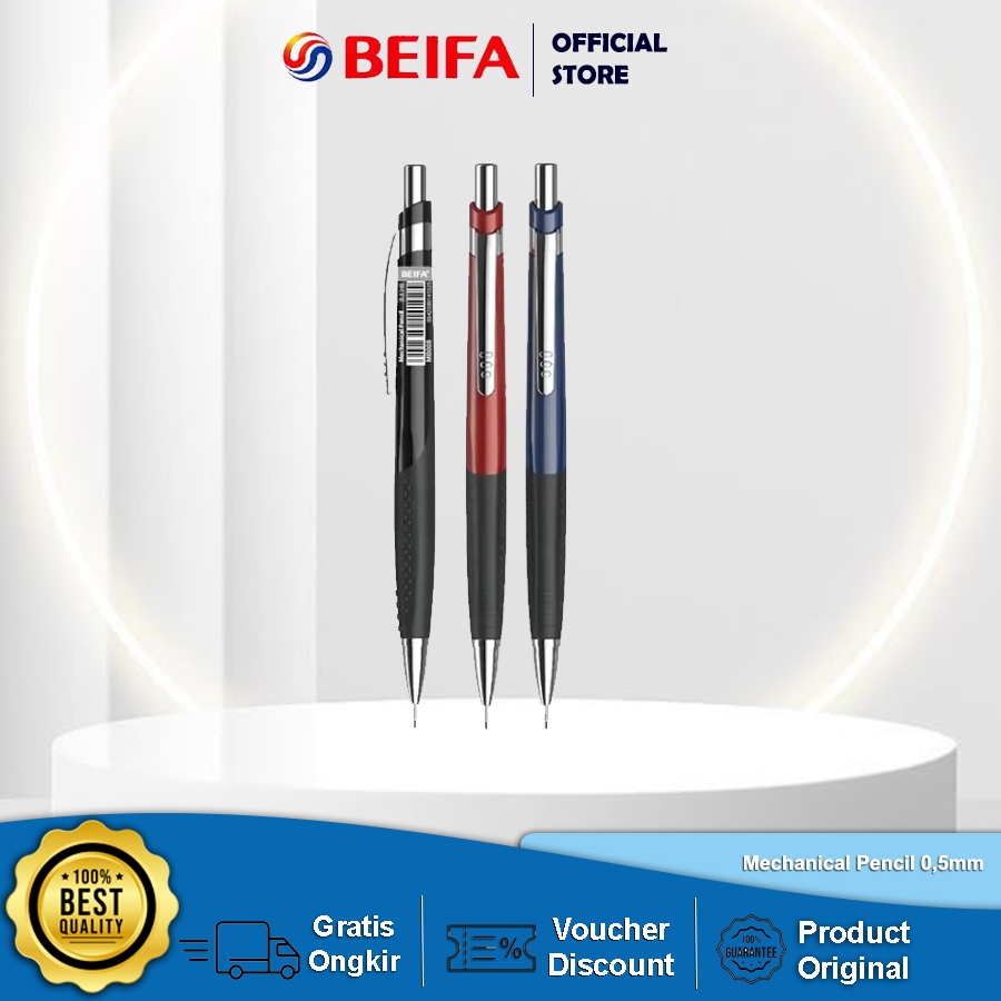 

Beifa Pensil Mekanik / Premium Mechanical Pencil 0.5mm MB008