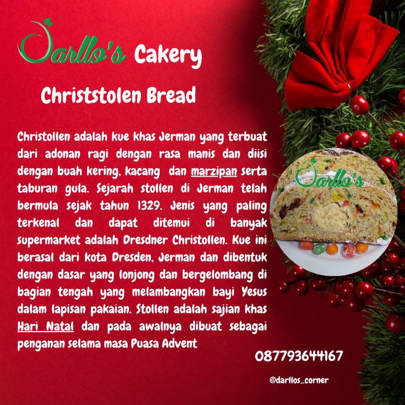 

Christstollen Bread Gluten Free & Sugar Free
