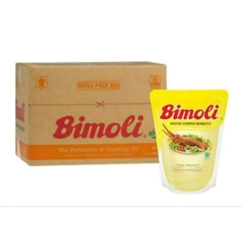 

minyak Bimoli 1 dus 2 liter 6 bukus