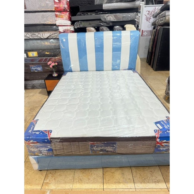 Divan Set KasurSet Kingukuran (180cm x200cm) Kasur Australian+DivanSet baru