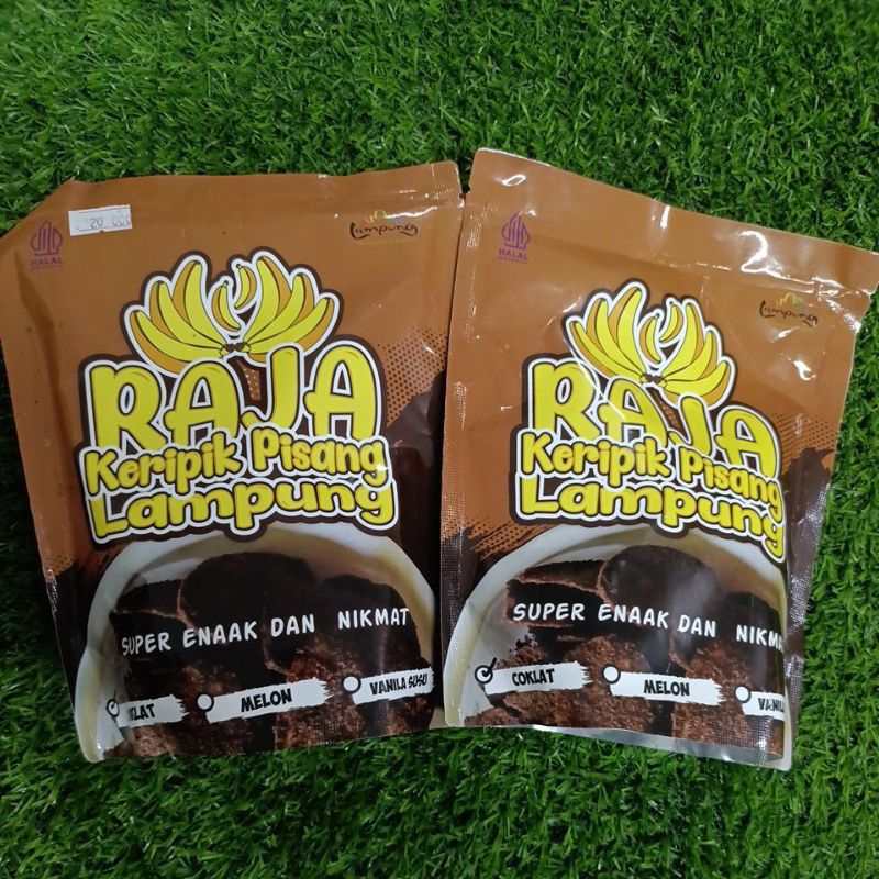 

Keripik Pisang Raja Lampung rasa Cokelat