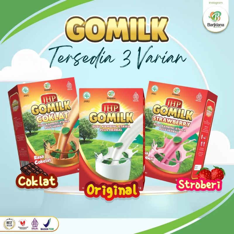 

GOMILK susu kambing etawa plus herbal
