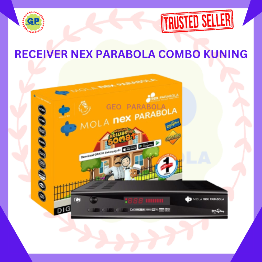 NEX PARABOLA RECEIVER NEX PARABOLA COMBO KUNING PARABOLA STB