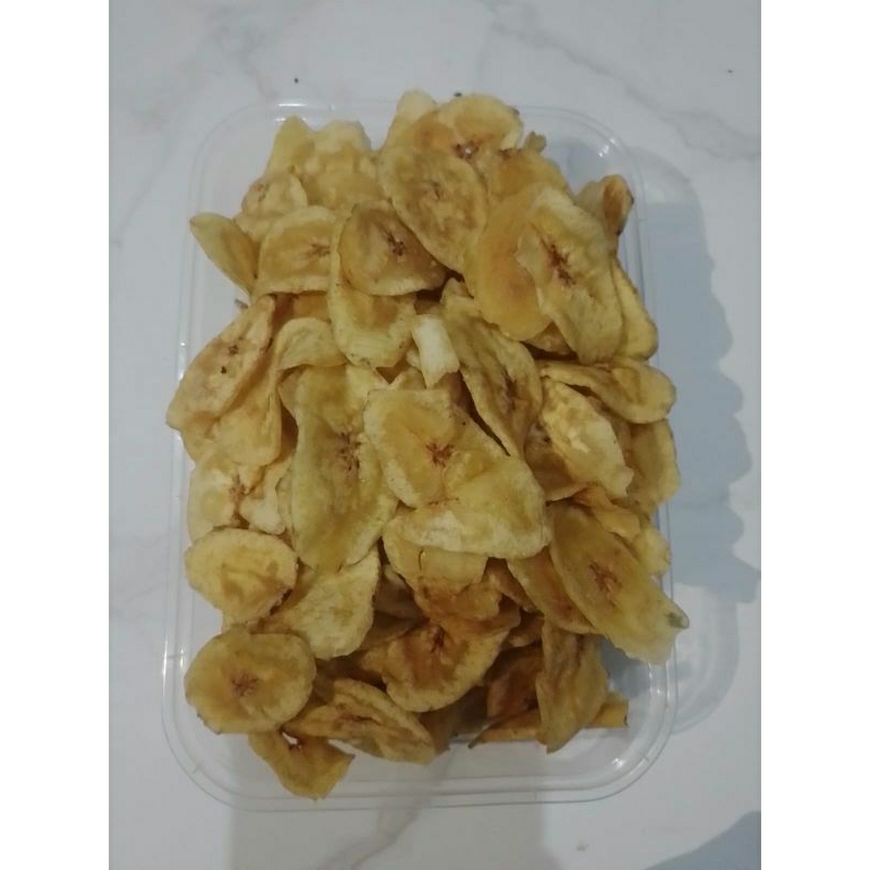 

kripik pisang asin& gurih 130gram