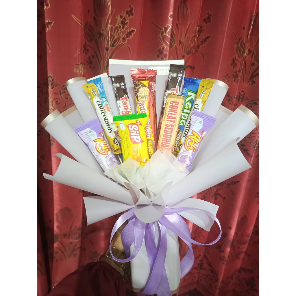 

PE - [SEHARI JADI] Buket Snack Buket Wisuda Buket Hampers