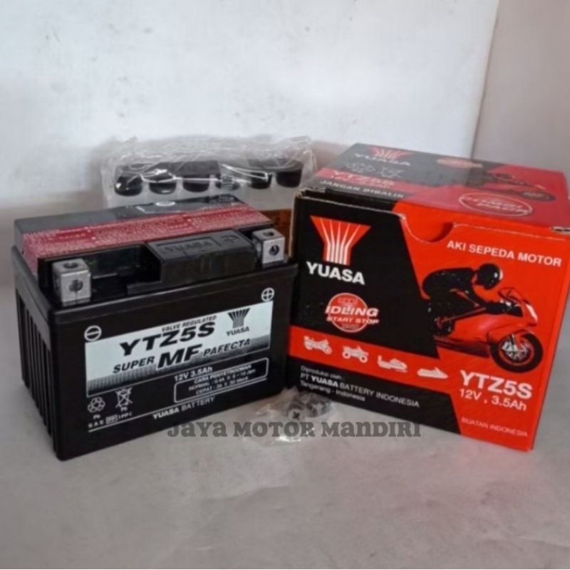 AKI YUASA YTZ5S ORIGINAL Revo Scoopy Beat Supra Mio Soul Karisma Vario 110 Mio J Spin