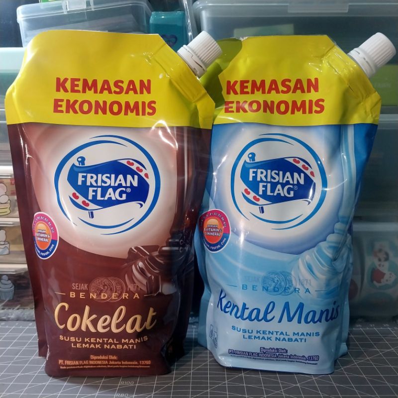 

Frisian Flag Susu Bendera Kental Manis Pouch 545g