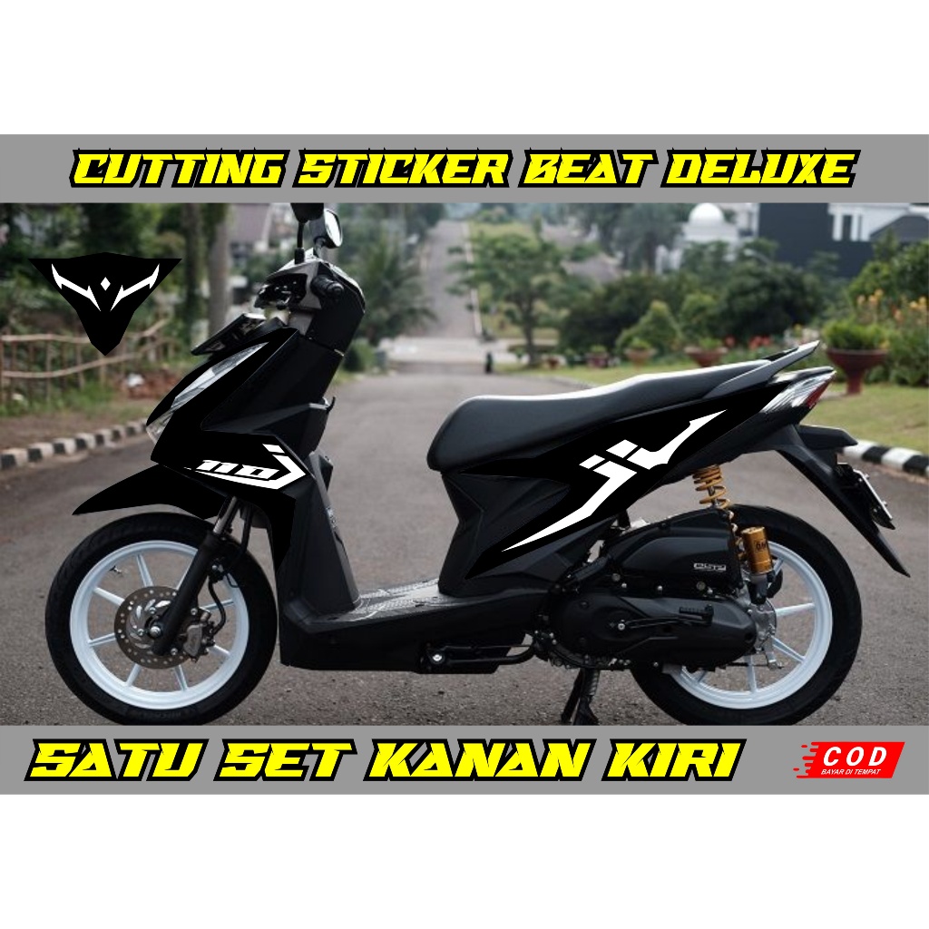 CUTTING STICKER/STRIPING HONDA BEAT DELUXE || BEAT DELUXE STRIPING VARIASI