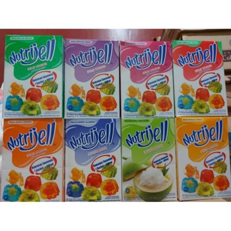 

Nutrijel rasa 10g(Kemasan kecil)