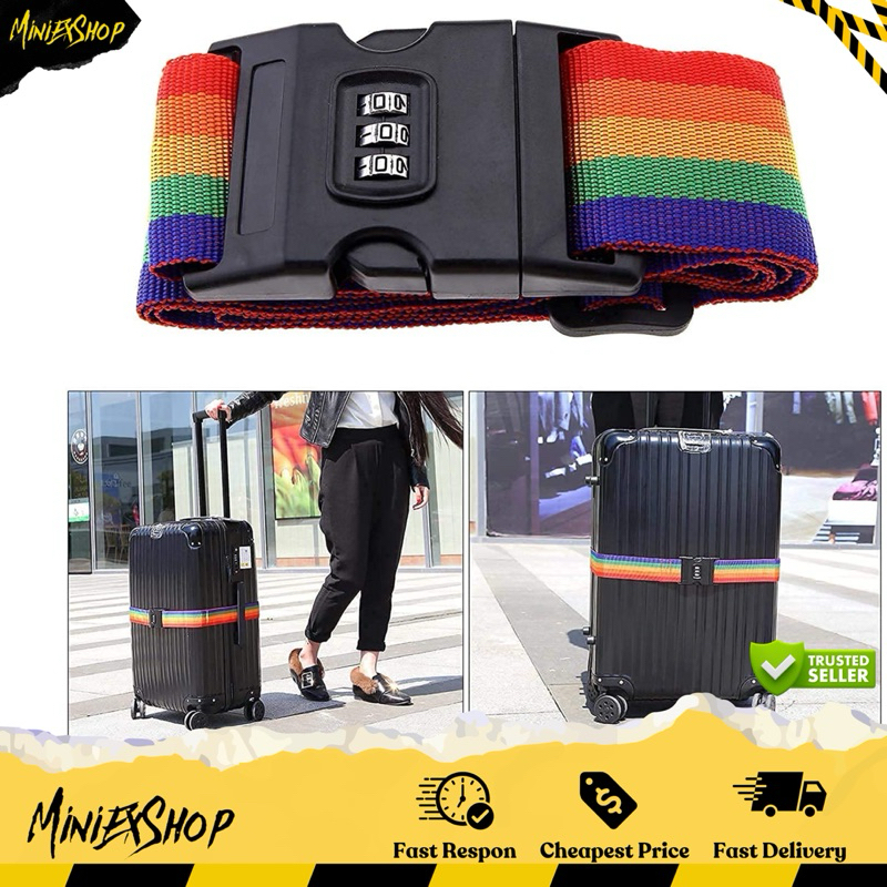 luggage strap / Tali Sabuk Koper / Tali kunci koper / tali pengaman koper