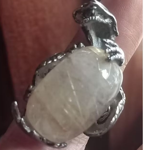 natural kecubung rambut emas