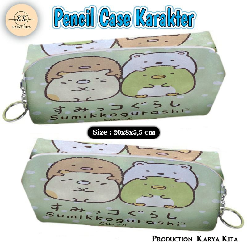 

{COD TERLARIS TEMPAT PENSIL} KOTAK PENSIL GAMBAR KARAKTER SUMIKKOGURASHI TAK03